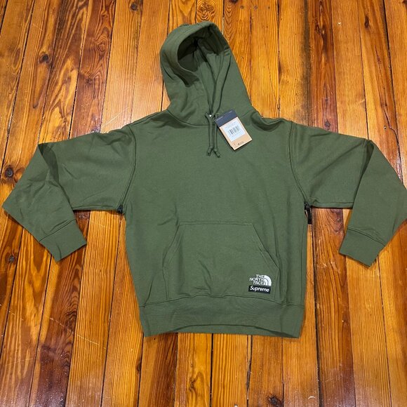 Supreme x The North Face Convertible Hooded Sweatshirt Olive